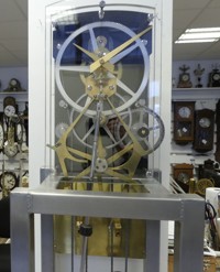 Three double legged grafity escapement